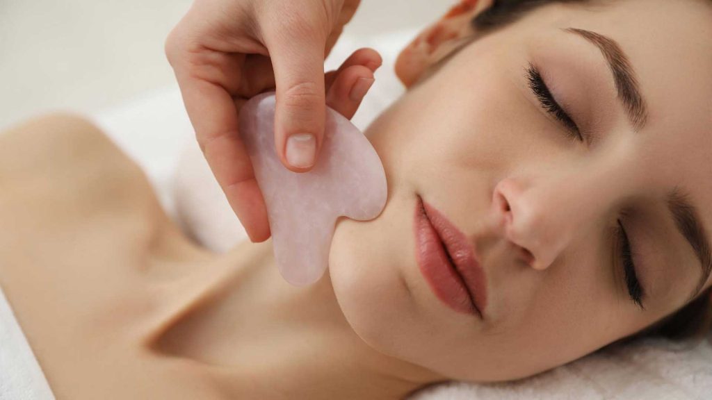 Gua Sha for Prominent Facial Features