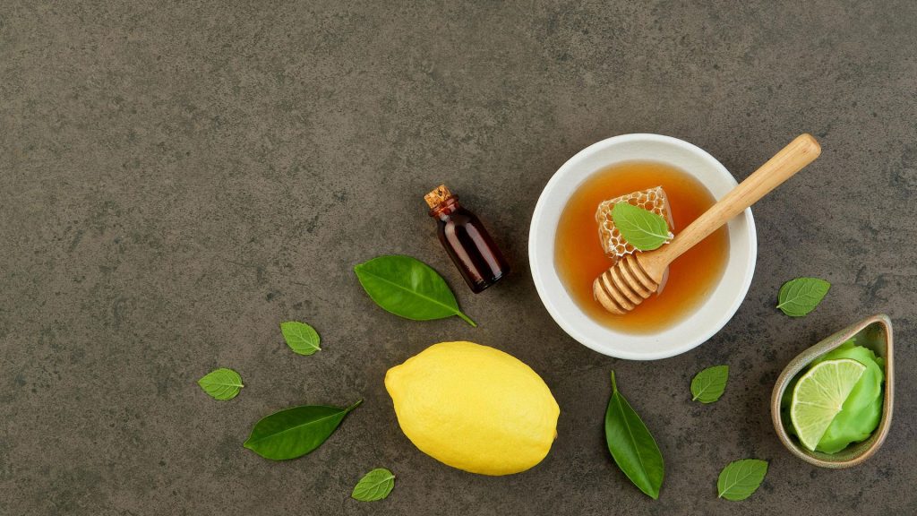 Honey and Lemon Mask homemade skin care remedy